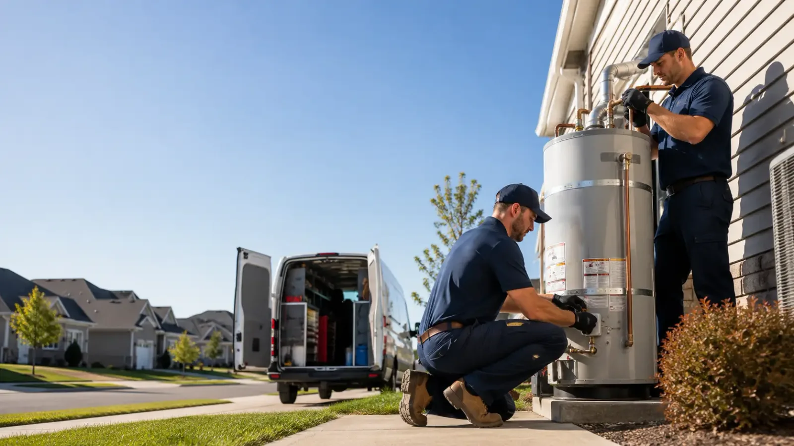 Water Heater Installation in Ogdensburg, WI